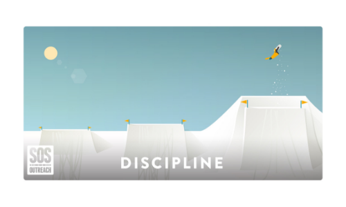 Discipline Infographic, an SOS Outreach value